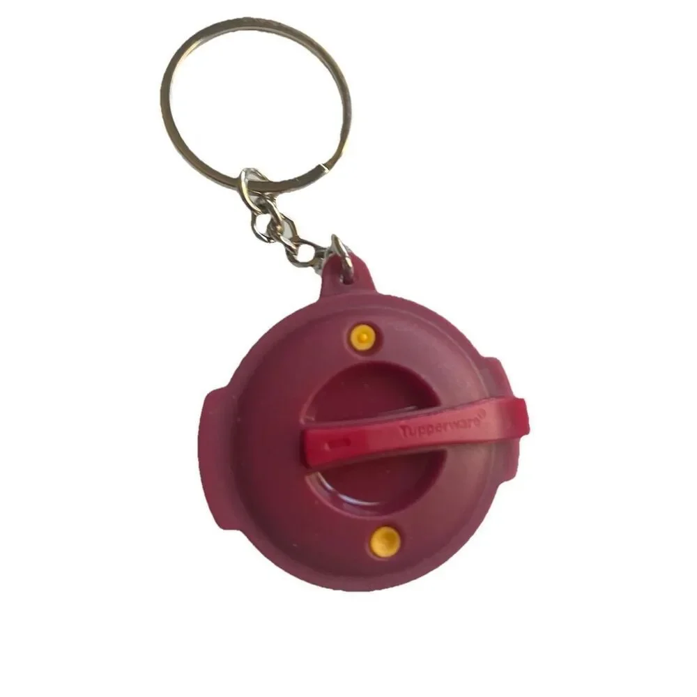 Brand New Tupperware Micro Pressure Cooker Toy Keychain Key Chain